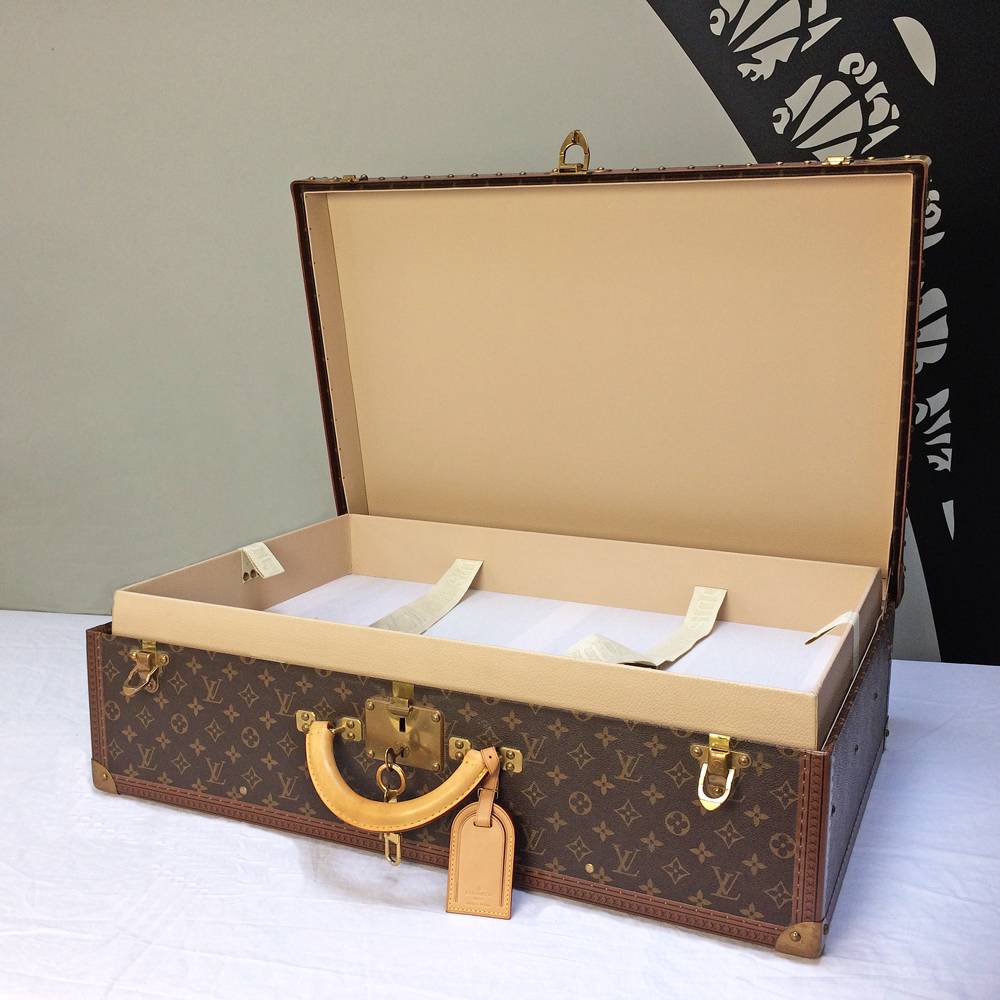 Louis Vuitton Alzer Soft Trunk Suitcase No.7 Trunk L'Oeil Vintage