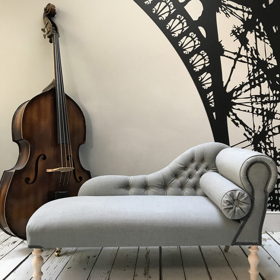 Byron Grey Chaise Longue SOLD OUT! NapoleonRockefeller Vintage